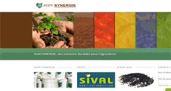Desktop Screenshot of agrisynergie.com